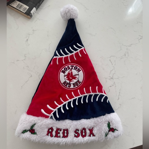 Boston Red Sox Genuine MLB Christmas Hat - Picture 1 of 3